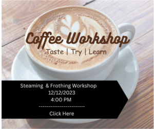 Cappuccino steaming frothing workshop
