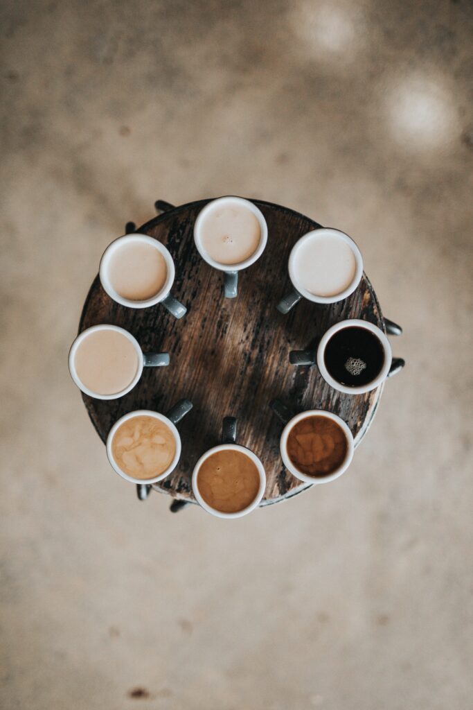 Different types of Coffee