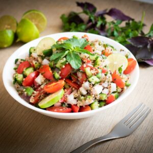 Quinoa vegetable salad