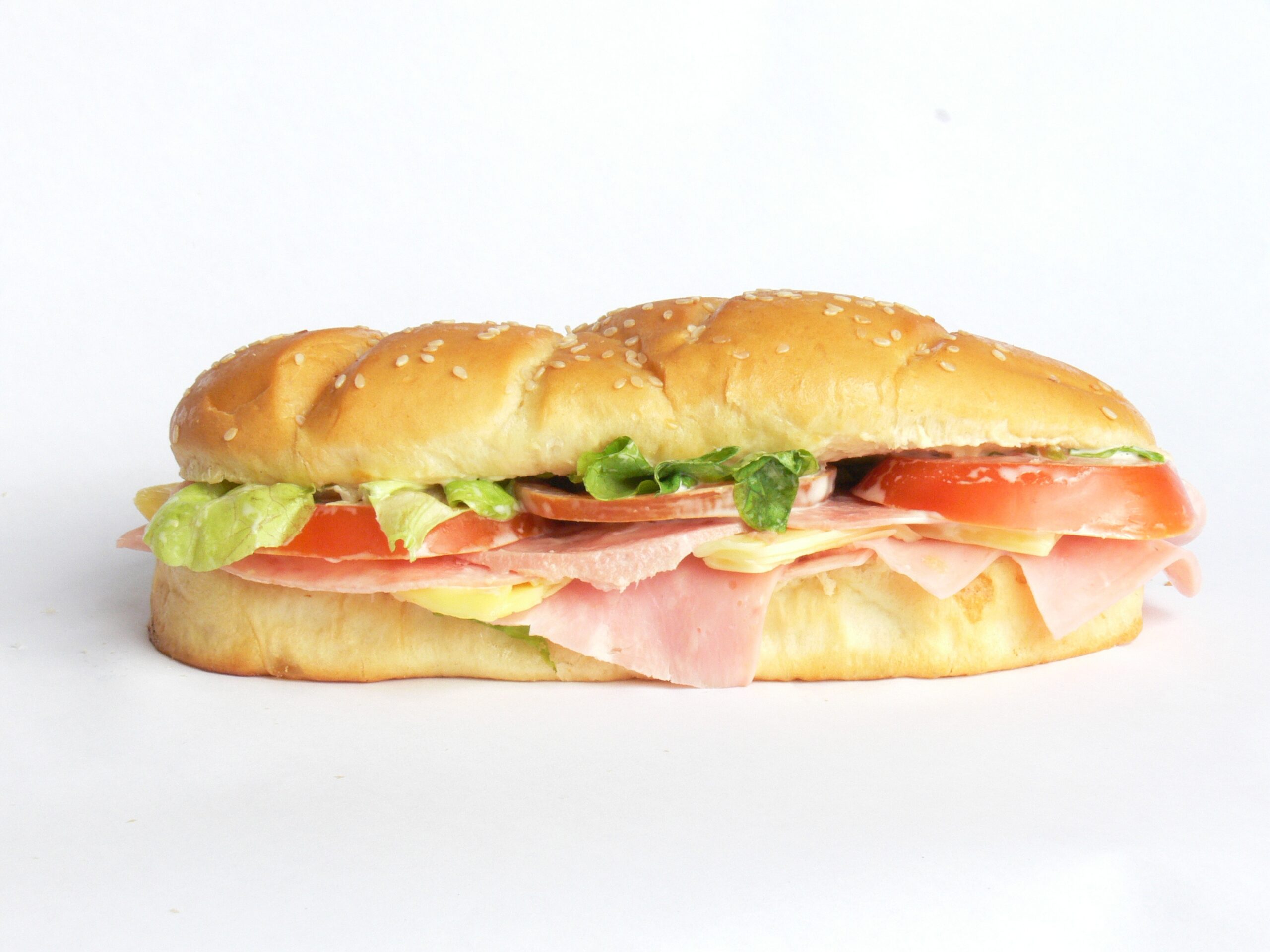 Ham sandwich to pair your distinct coffee with