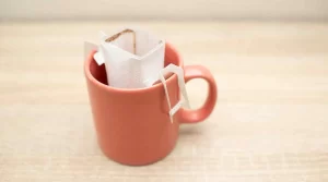 Drip Coffee bag on a mug
