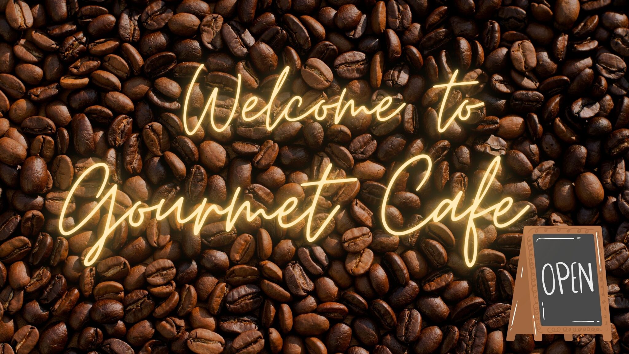 Gourmet Coffee Cafe