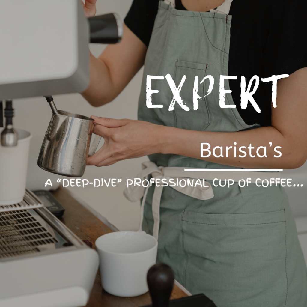 expert barista's in PSB cafe