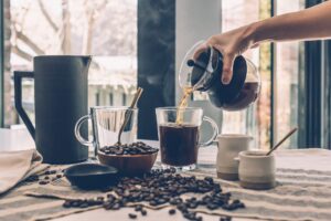 Freshly brewed coffee at Ethically Sourced Coffee Mississauga