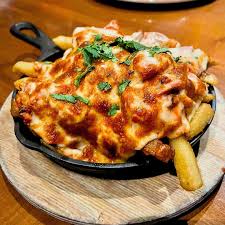 Tandoori Poutine at Indian-Canadian Fusion Café Mississauga