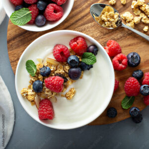 "Healthy yogurt and granola snack combo for students in Ontario on a budget 