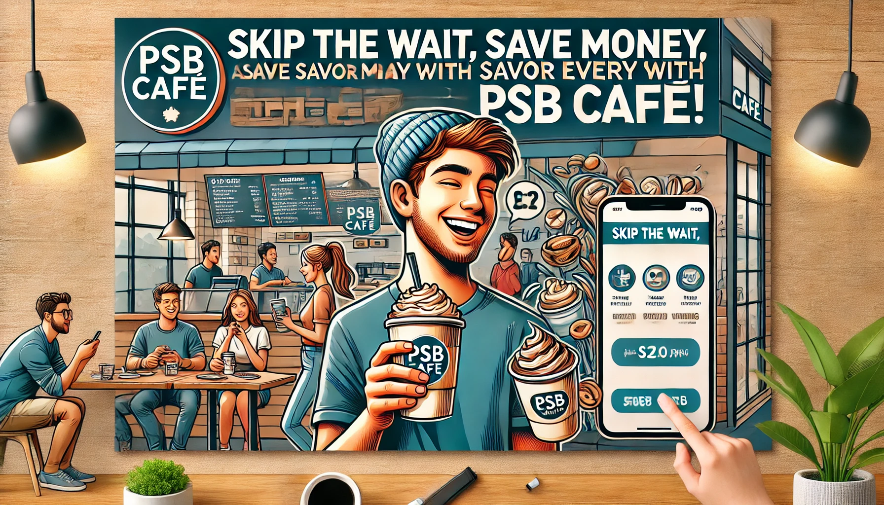 PSB Cafe study spot near Sheridan