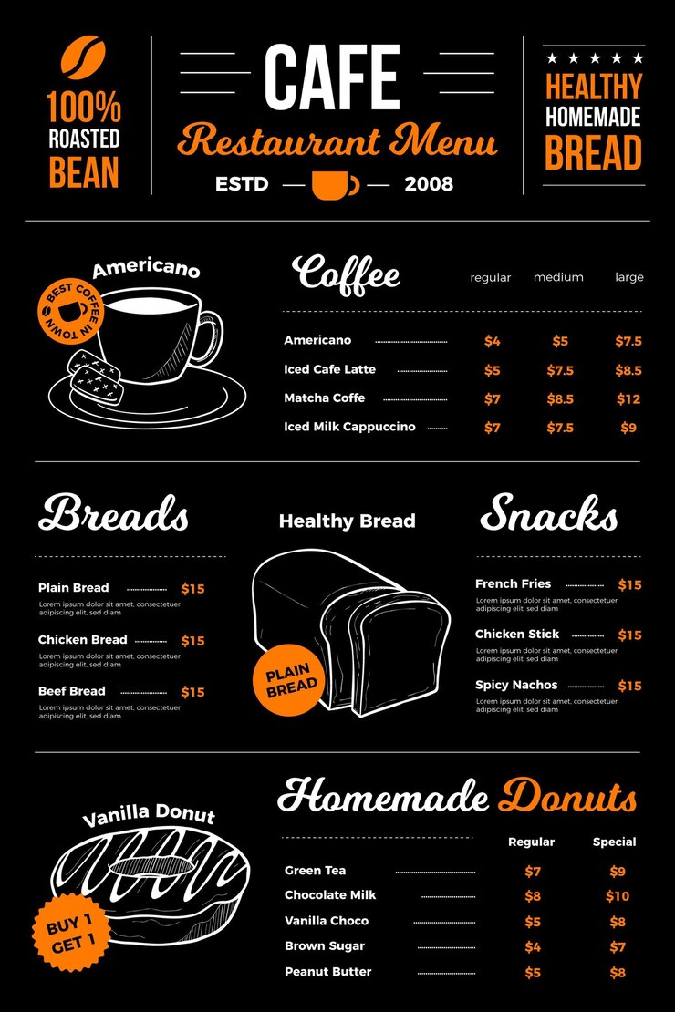 Healthy Coffee Menu – Organic, Vegan & Gluten-Free Coffee Options